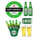 2966HB vafa eticheta bere Heineken 30x20cm